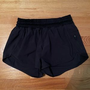 Black Lululemon Tracker Short